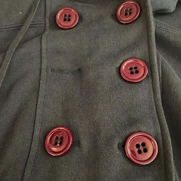 Mike & Chris hooded sweatshirt jacket, blue, size L GUC! - Picture 9 of 11